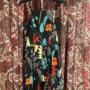 Floral Maxi Romper Sz. M
